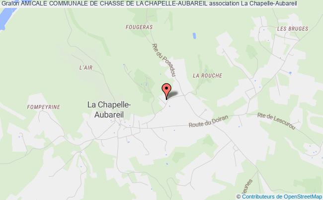 plan association Amicale Communale De Chasse De La Chapelle-aubareil La    Chapelle-Aubareil