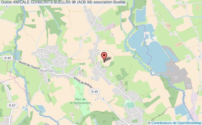 plan association Amicale Conscrits Buellas 98 (acb 98) Buellas