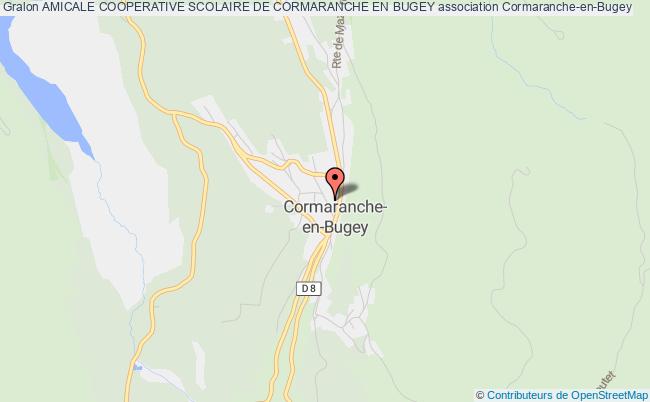 plan association Amicale Cooperative Scolaire De Cormaranche En Bugey Cormaranche-en-Bugey