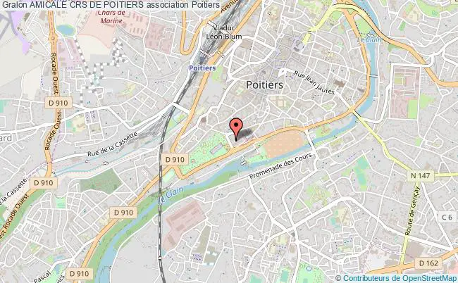 plan association Amicale Crs De Poitiers Poitiers
