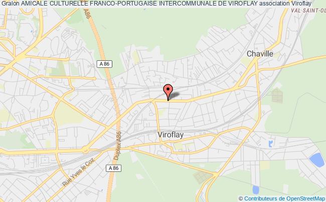 plan association Amicale Culturelle Franco-portugaise Intercommunale De Viroflay Viroflay