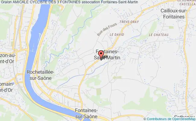 plan association Amicale Cycliste Des 3 Fontaines Fontaines-Saint-Martin