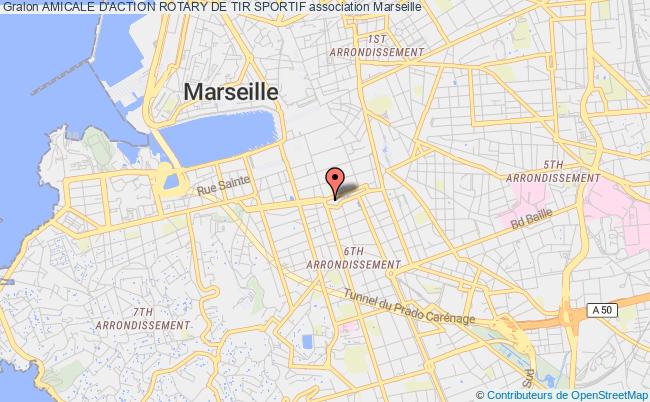 plan association Amicale D'action Rotary De Tir Sportif Marseille 6