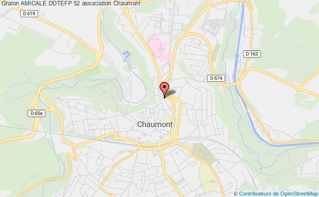 plan association Amicale Ddtefp 52 Chaumont