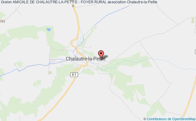 AMICALE DE CHALAUTRE-LA-PETITE - FOYER RURAL
