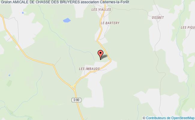 plan association Amicale De Chasse Des Bruyeres Cisternes-la-Forêt
