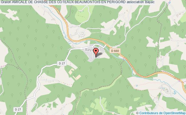 AMICALE DE CHASSE DES COTEAUX BEAUMONTOIS EN PERIGORD