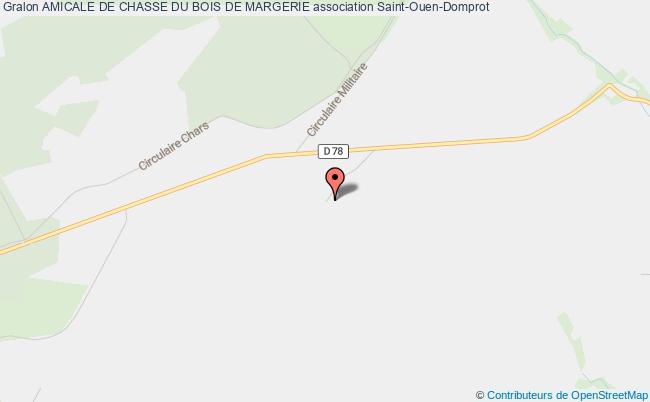 plan association Amicale De Chasse Du Bois De Margerie Saint-Ouen-Domprot
