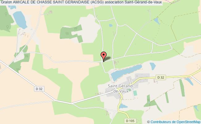 plan association Amicale De Chasse Saint Gerandaise (acsg) 