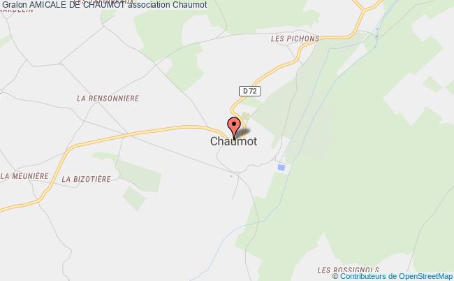 plan association Amicale De Chaumot Chaumot