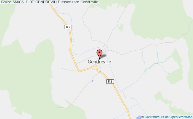 plan association Amicale De Gendreville Gendreville