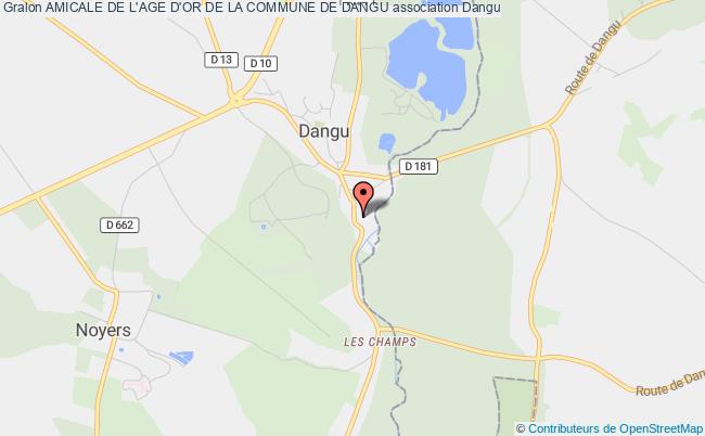 plan association Amicale De L'age D'or De La Commune De Dangu Dangu
