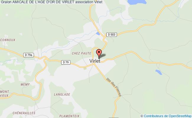 plan association Amicale De L'age D'or De Virlet Virlet
