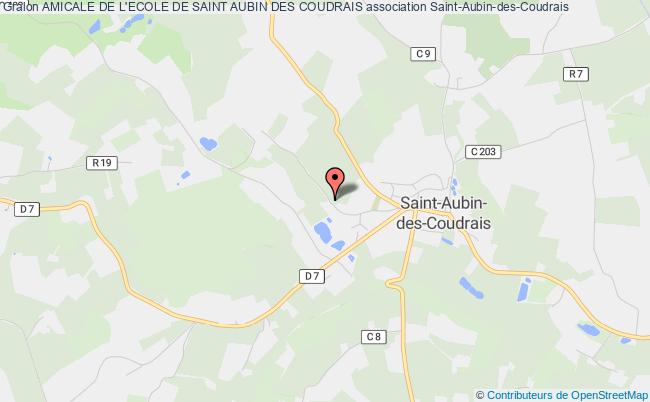 plan association Amicale De L'ecole De Saint Aubin Des Coudrais Saint-Aubin-des-Coudrais