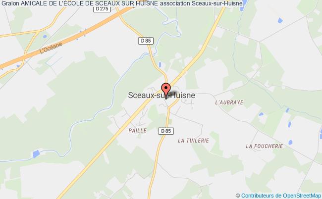 plan association Amicale De L'École De Sceaux Sur Huisne Sceaux-sur-Huisne
