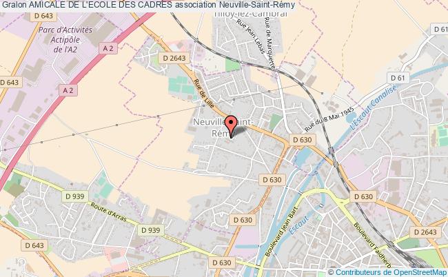 plan association Amicale De L'ecole Des Cadres Neuville-Saint-Rémy