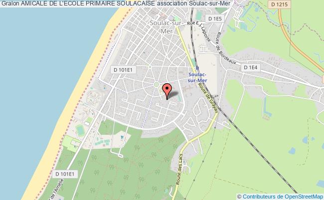 plan association Amicale De L'ecole Primaire Soulacaise Soulac-sur-Mer