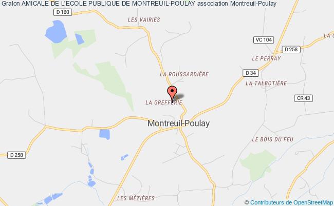 plan association Amicale De L'ecole Publique De Montreuil-poulay Montreuil-Poulay