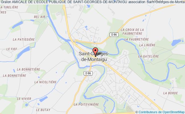 plan association Amicale De L'ecole Publique De Saint-georges-de-montaigu Saint-Georges-de-Montaigu