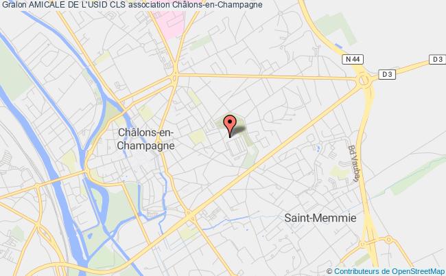 plan association Amicale De L'usid Cls Châlons-en-Champagne