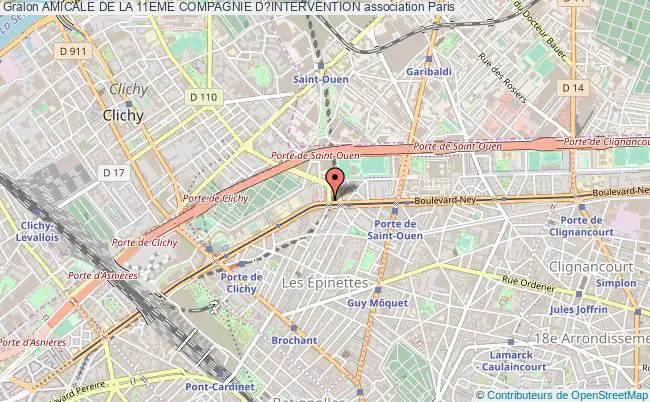 plan association Amicale De La 11eme Compagnie D?intervention Paris