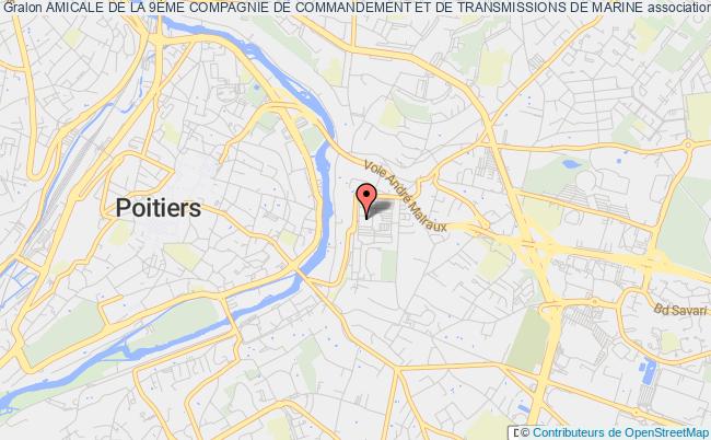plan association Amicale De La 9Ème Compagnie De Commandement Et De Transmissions De Marine Poitiers