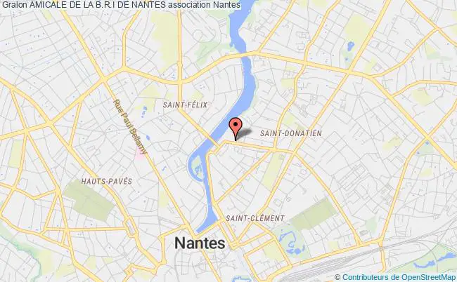 plan association Amicale De La B.r.i De Nantes Nantes