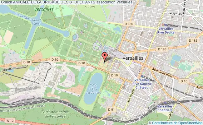 plan association Amicale De La Brigade Des Stupefiants Versailles