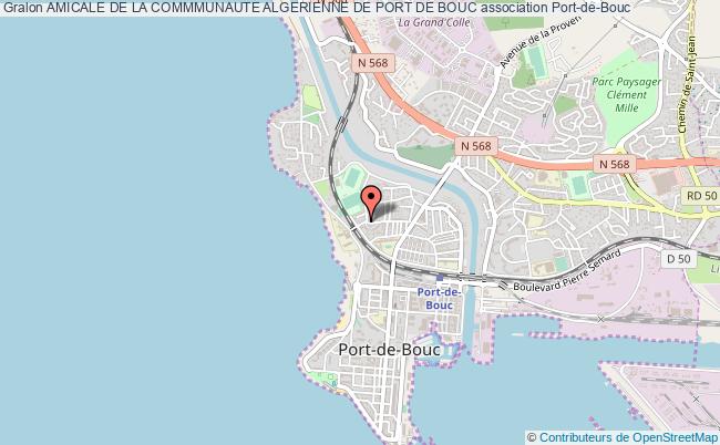 plan association Amicale De La Commmunaute Algerienne De Port De Bouc Port-de-Bouc