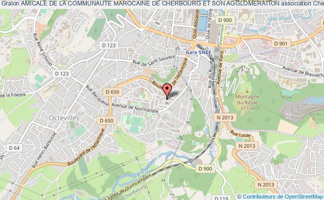 plan association Amicale De La Communaute Marocaine De Cherbourg Et Son Agglomeration Cherbourg-Octeville