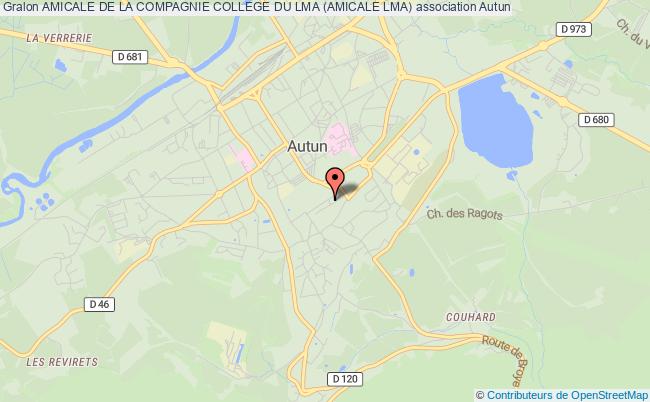 plan association Amicale De La Compagnie College Du Lma (amicale Lma) Autun