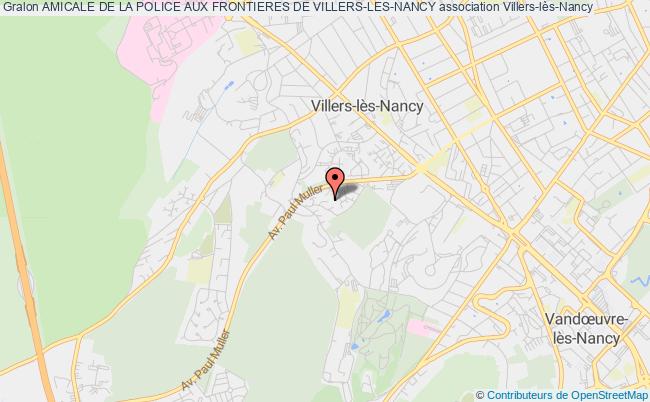 plan association Amicale De La Police Aux Frontieres De Villers-les-nancy Villers-lès-Nancy