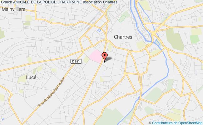 plan association Amicale De La Police Chartraine Chartres