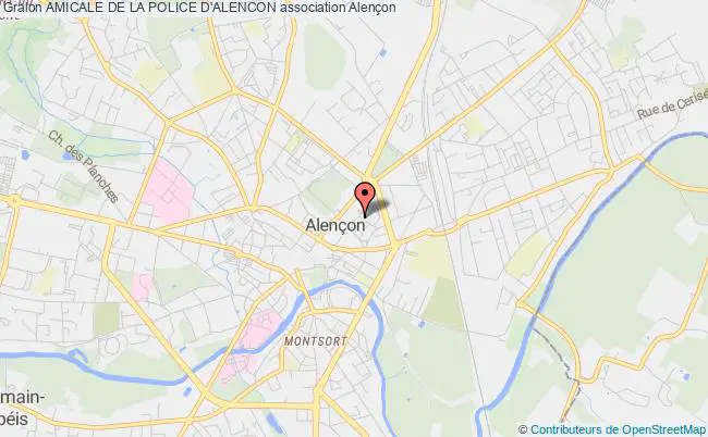 plan association Amicale De La Police D'alencon Alençon