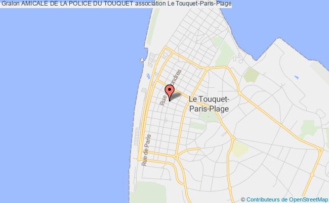plan association Amicale De La Police Du Touquet Le Touquet-Paris-Plage
