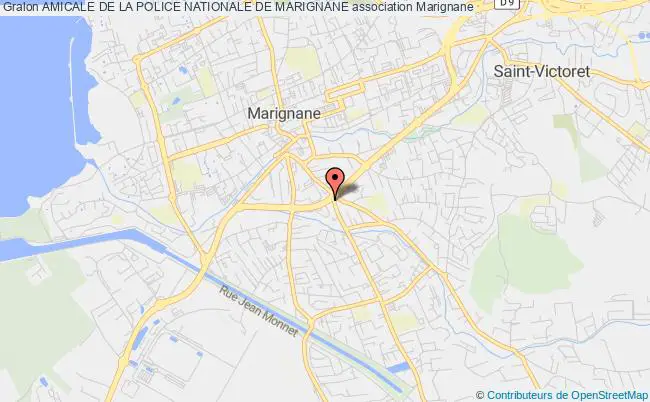 plan association Amicale De La Police Nationale De Marignane Marignane
