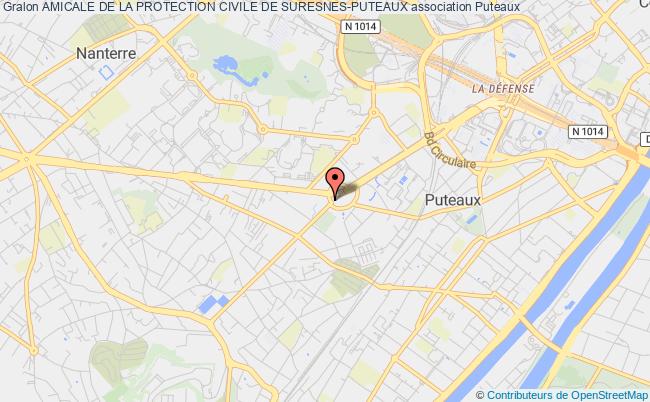 plan association Amicale De La Protection Civile De Suresnes-puteaux Puteaux