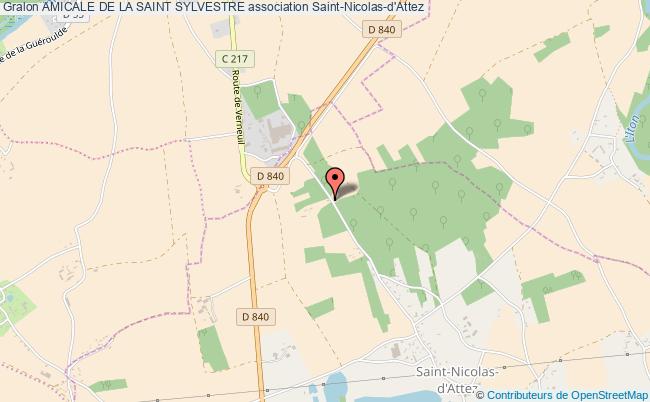 plan association Amicale De La Saint Sylvestre Saint-Nicolas-d'Attez