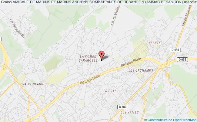 plan association Amicale De Marins Et Marins Anciens Combattants De Besancon (ammac Besancon) Besançon
