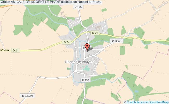plan association Amicale De Nogent Le Phaye Nogent-le-Phaye