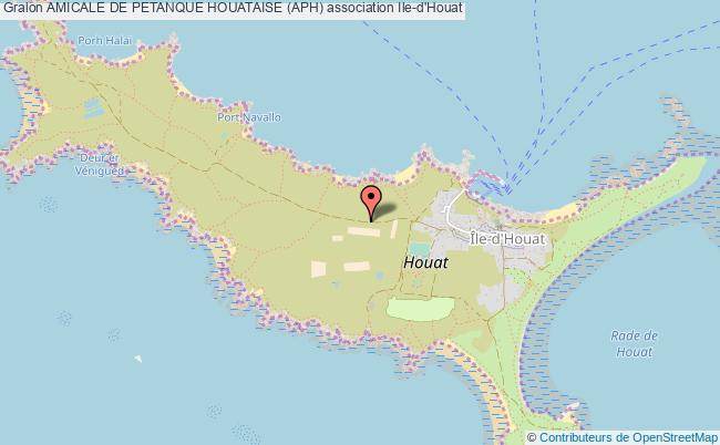 plan association Amicale De Petanque Houataise (aph) Île-d'Houat