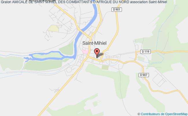 plan association Amicale De Saint Mihiel Des Combattants D'afrique Du Nord Saint-Mihiel