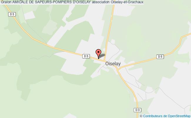 plan association Amicale De Sapeurs-pompiers D'oiselay Oiselay-et-Grachaux