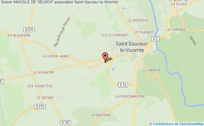 plan association Amicale De Selsoif Saint-Sauveur-le-Vicomte