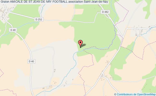 plan association Amicale De St Jean De Nay Football Saint-Jean-de-Nay