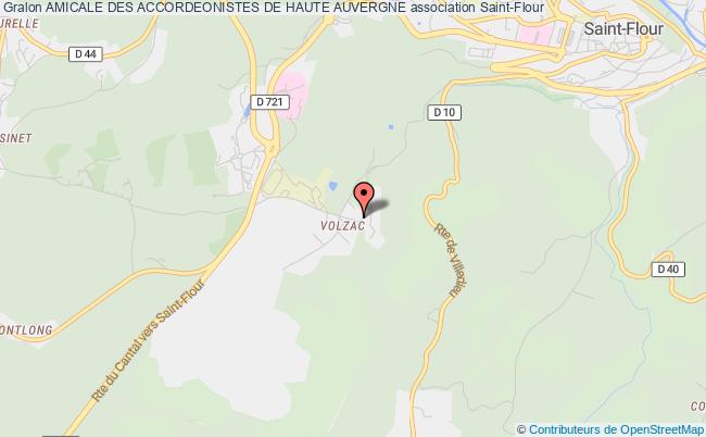 plan association Amicale Des Accordeonistes De Haute Auvergne Saint-Flour