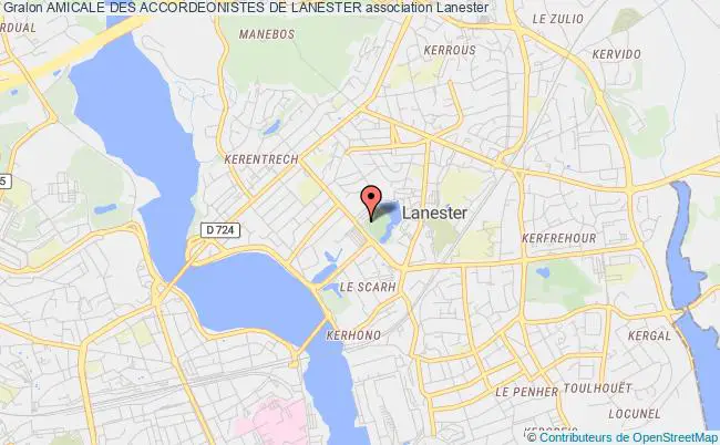 plan association Amicale Des Accordeonistes De Lanester Lanester