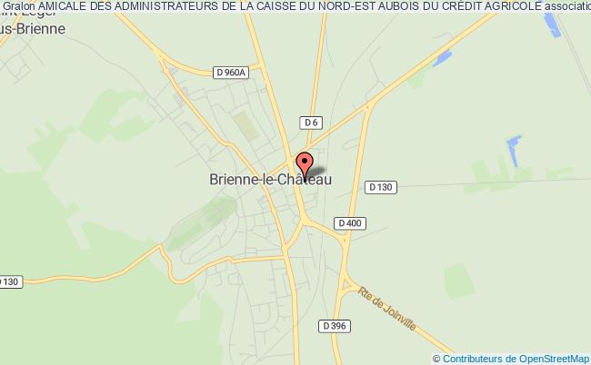 plan association Amicale Des Administrateurs De La Caisse Du Nord-est Aubois Du CrÉdit Agricole Brienne-le-Château