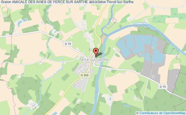 plan association Amicale Des Aines De Ferce Sur Sarthe Fercé-sur-Sarthe