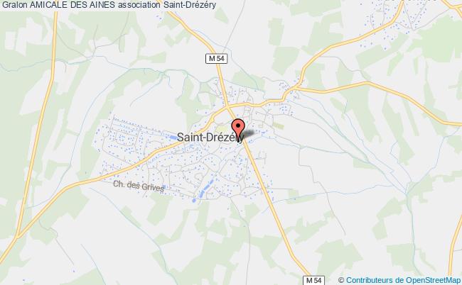 plan association Amicale Des Aines Saint-Drézéry